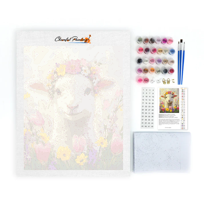 Lamb - Paint by Numbers
