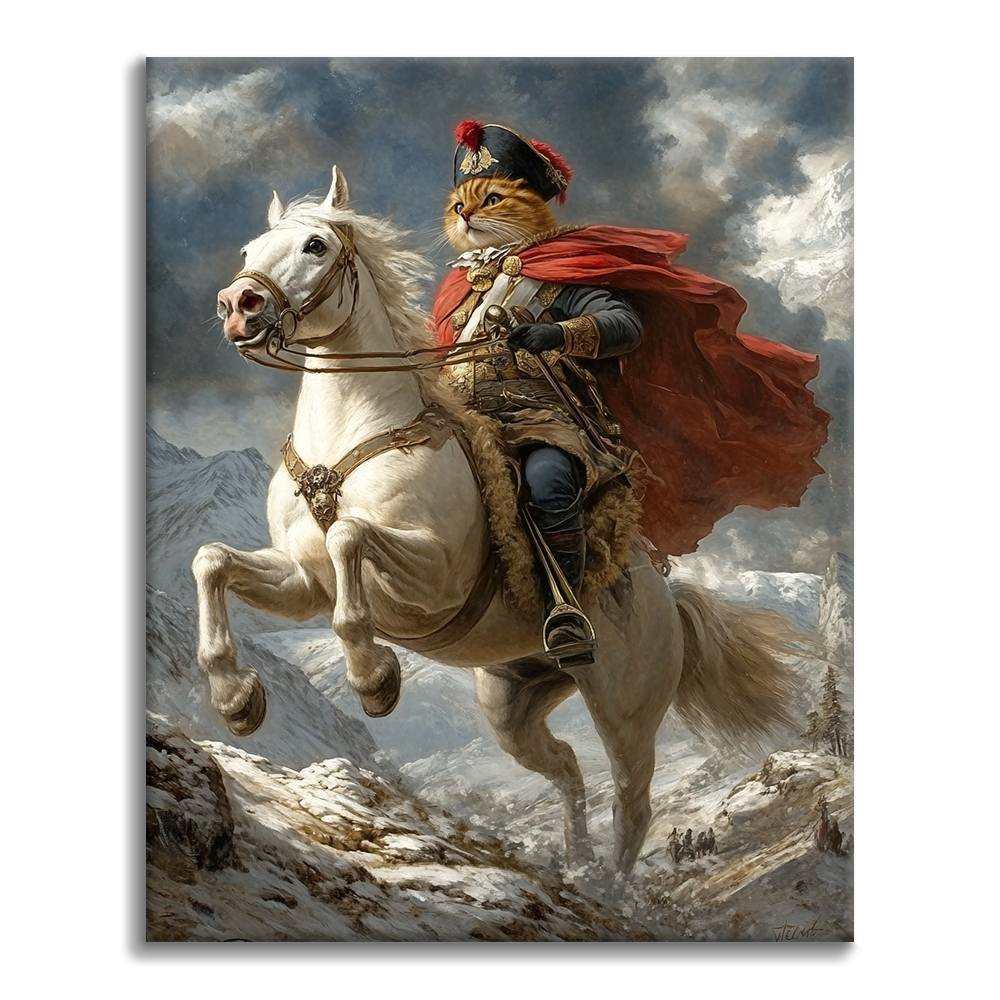 Napoleon Cat - Paint by Numbers