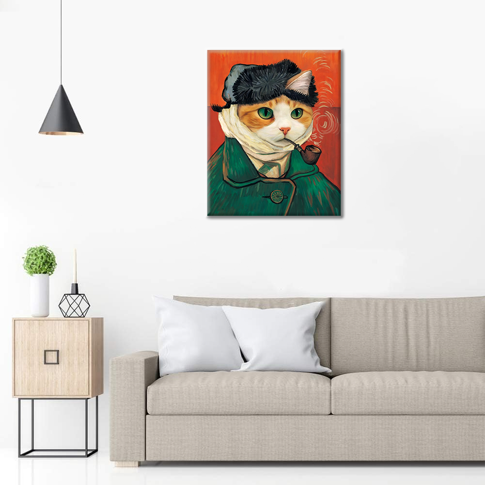 Self-Portrait of Cat - Paint by Numbers