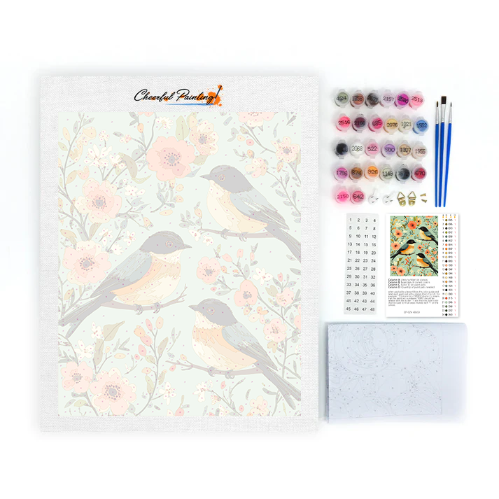 Spring Arrives - Paint by Numbers