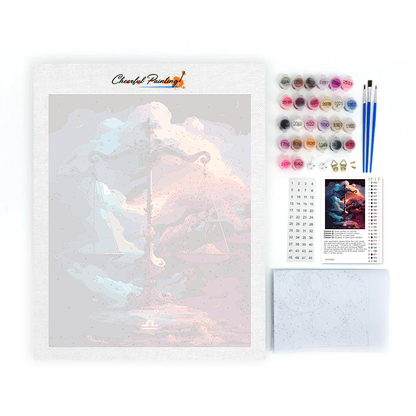 Balance in Bloom - Paint by Numbers