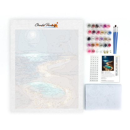 Moon Scape - Paint by Numbers