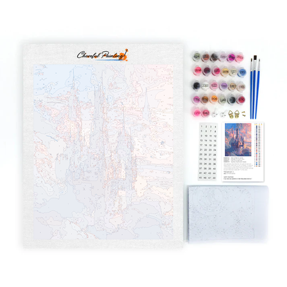 Mystical City - Paint by Numbers