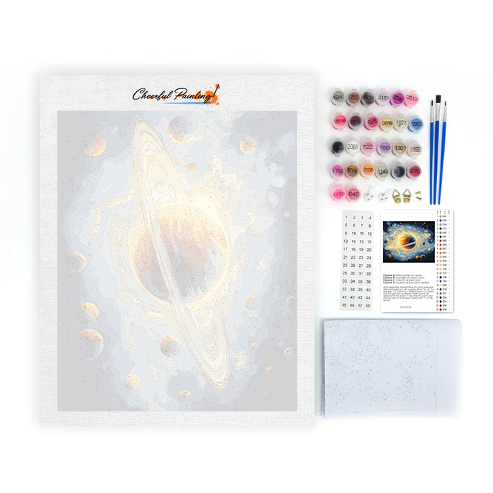 Planets - Paint by Numbers