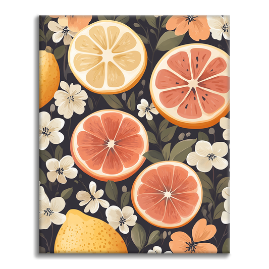 Lemon Fragrance - Paint by Numbers