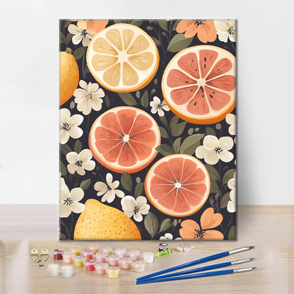 Lemon Fragrance - Paint by Numbers