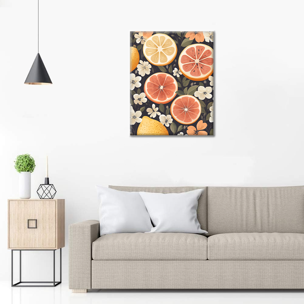 Lemon Fragrance - Paint by Numbers