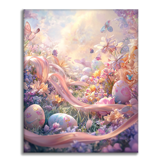 Pastel Easter Delights - Paint by Numbers