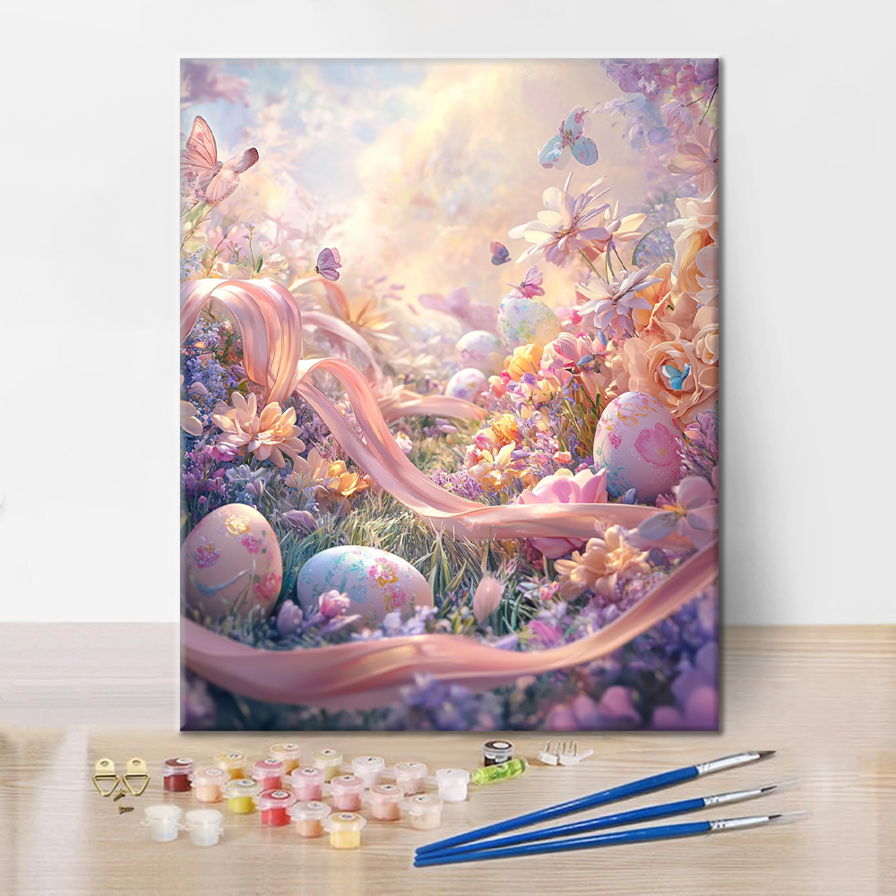 Pastel Easter Delights - Paint by Numbers