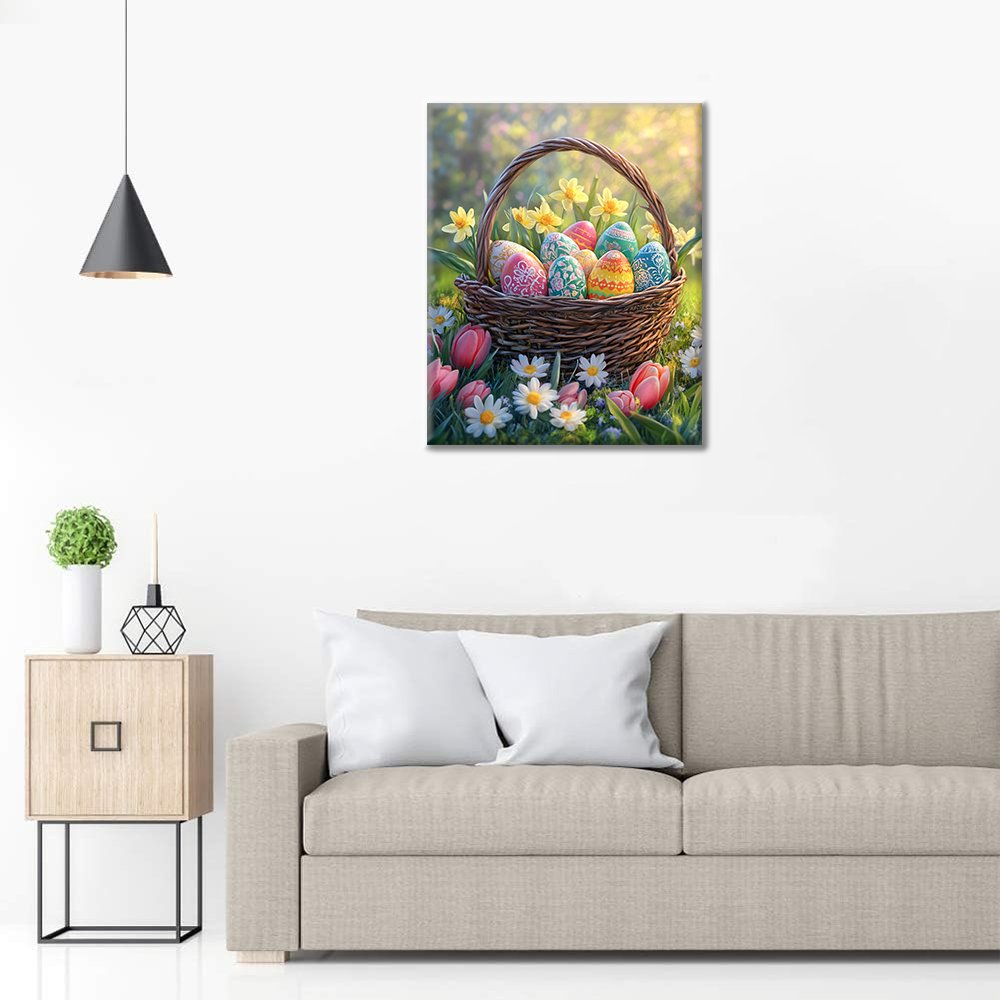 Spring Garden Joy - Paint by Numbers