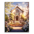 Easter Church - Paint by Numbers