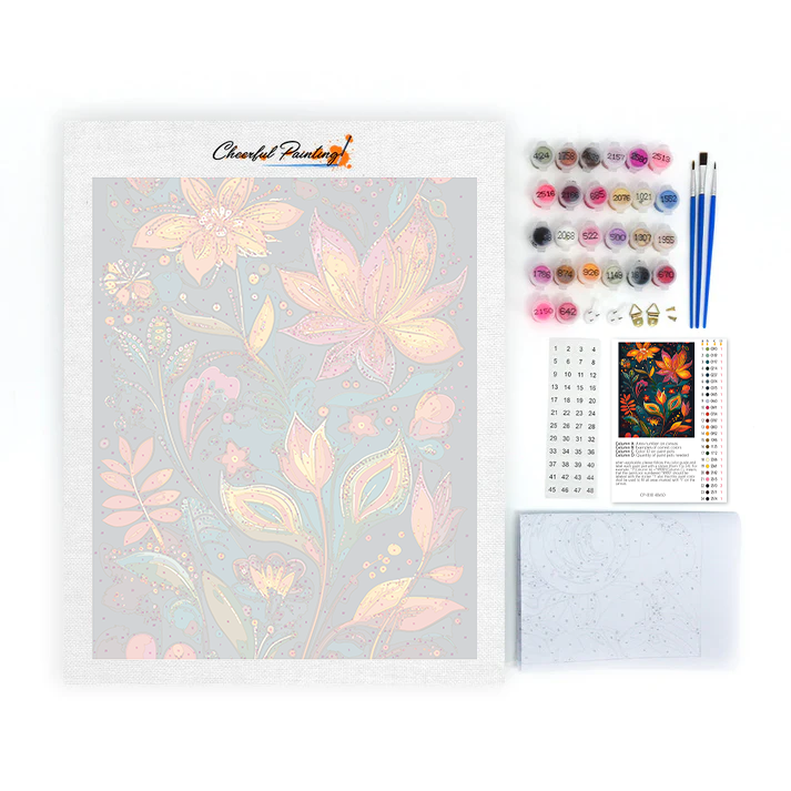 Totem Flower - Paint by Numbers