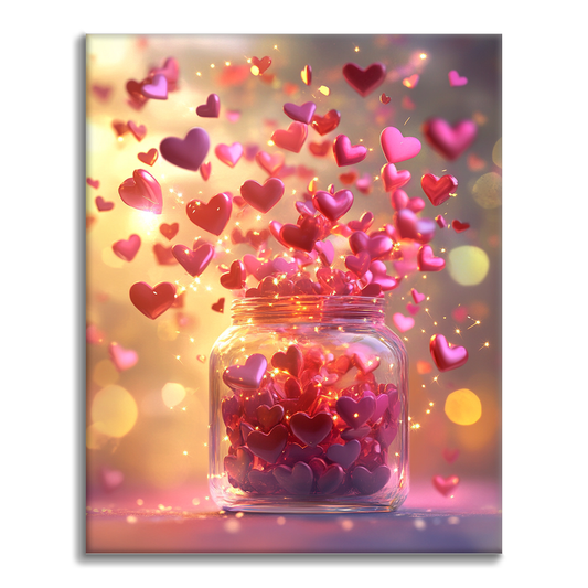 Love That Can't Be Hidden - Paint by Numbers