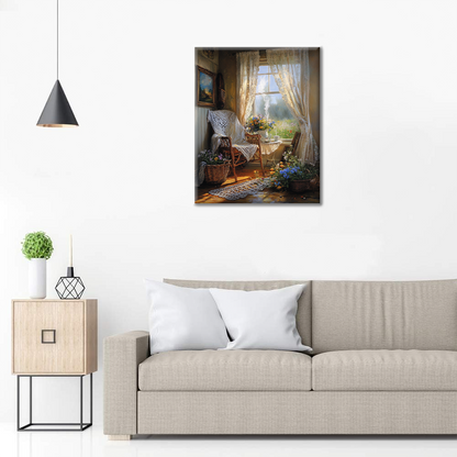 Sunlit Serenity - Paint by Numbers