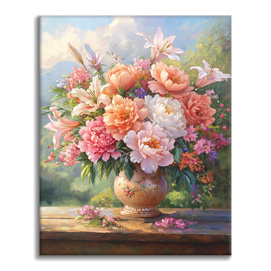 Timeless Bloom - Paint by Numbers
