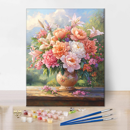 Timeless Bloom - Paint by Numbers