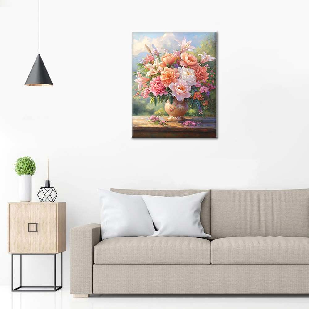 Timeless Bloom - Paint by Numbers