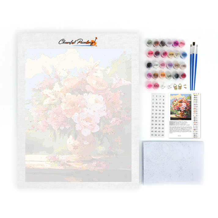 Timeless Bloom - Paint by Numbers