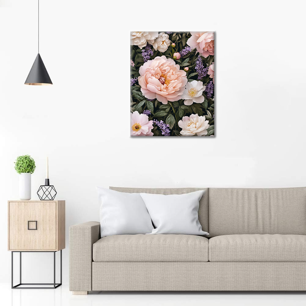 Floral Symphony - Paint by Numbers