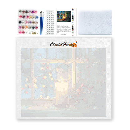 Christmas candlelight - Paint by Numbers
