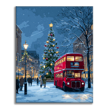 Christmas Ride - Paint by Numbers