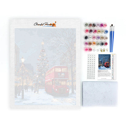 Christmas Ride - Paint by Numbers