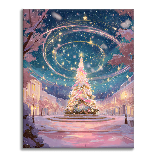 Magic Christmas Tree - Paint by Numbers
