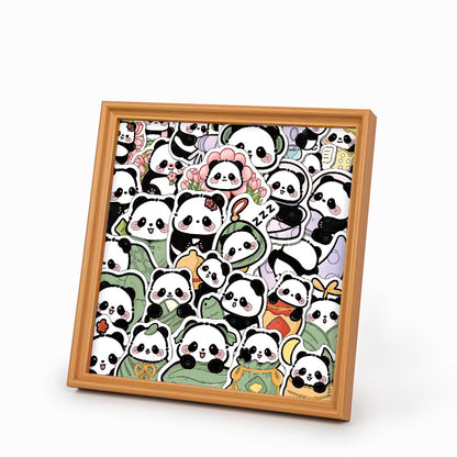 Panda II - Wooden Coloring Puzzle