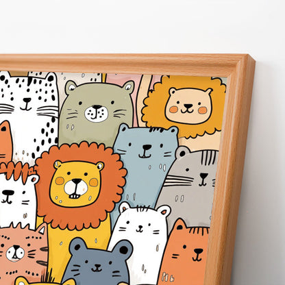 Shiba Inu - Wooden Coloring Puzzle