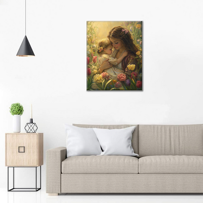 Mother's Embrace - Paint by Numbers