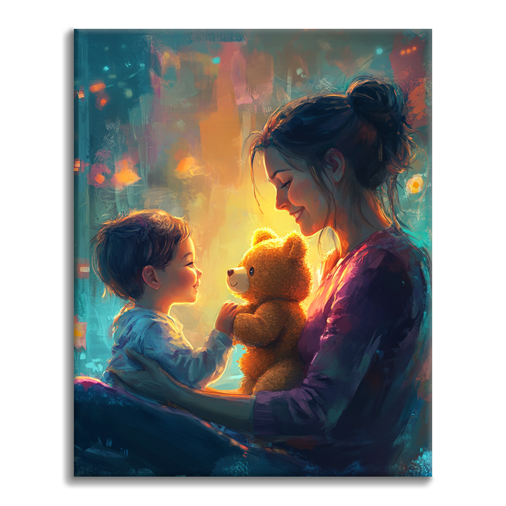 Mother's Smile - Paint by Numbers