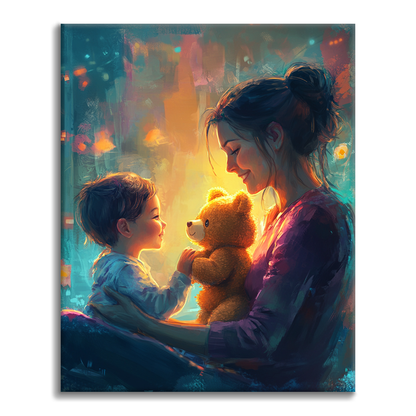 Mother's Smile - Paint by Numbers