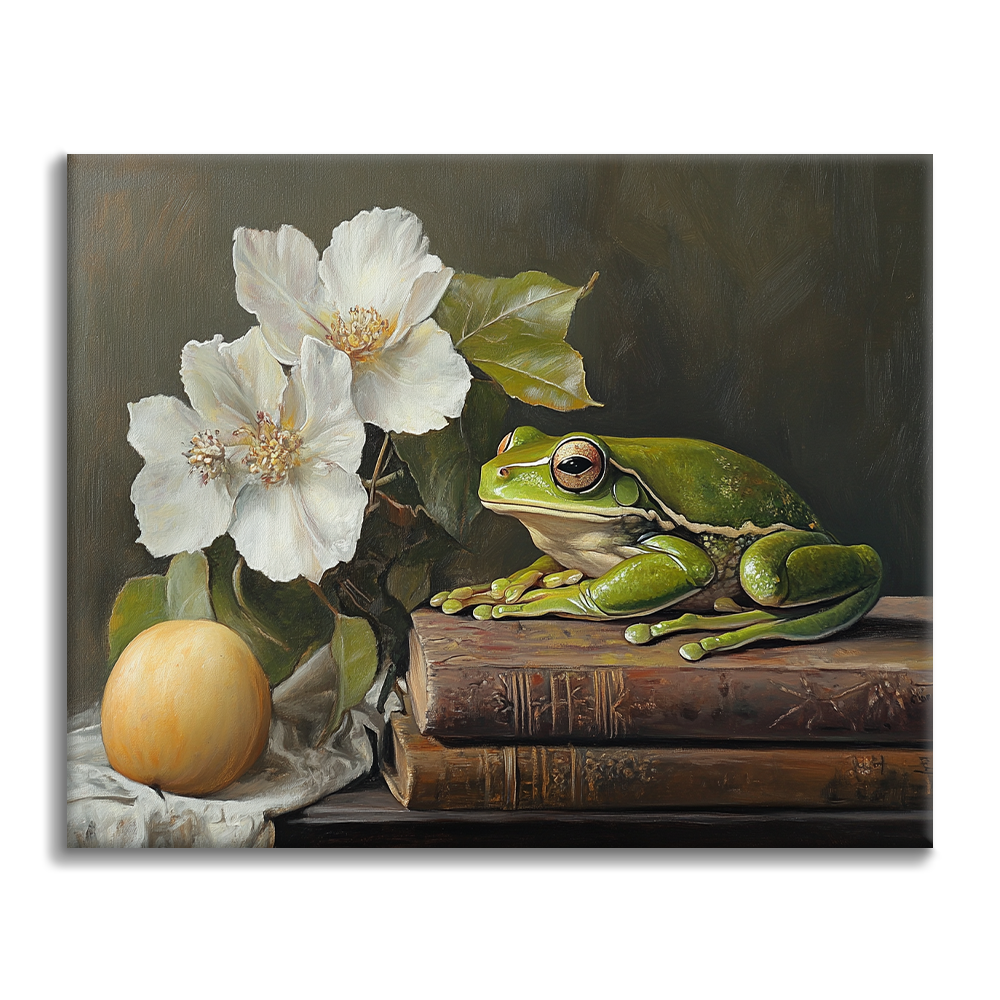 Green Frog - Paint by Numbers