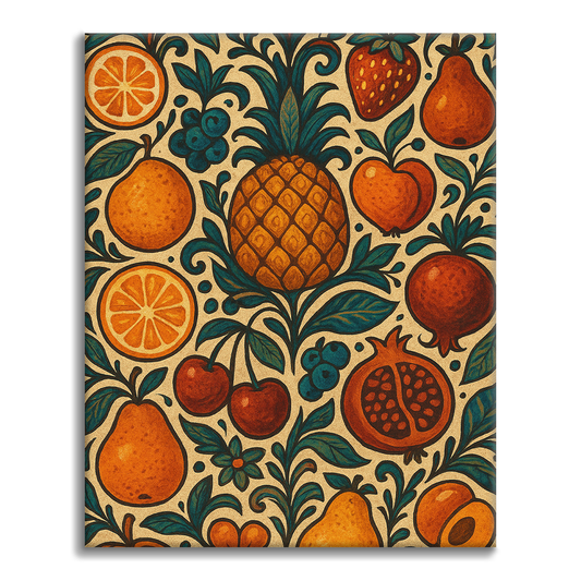 Bohemian Fruits - Paint by Numbers