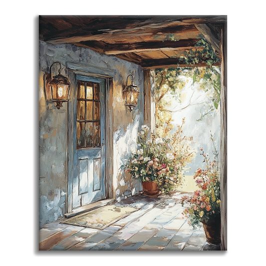 Warm Porch - Paint by Numbers