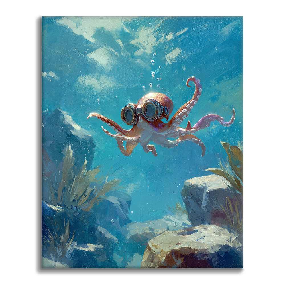 Adventure Octopus - Paint by Numbers