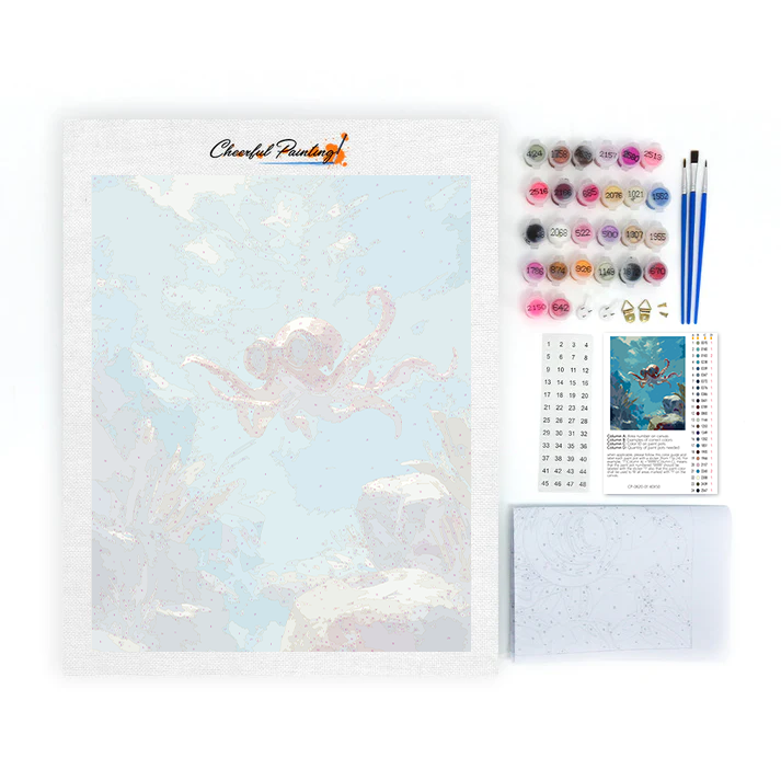 Adventure Octopus - Paint by Numbers