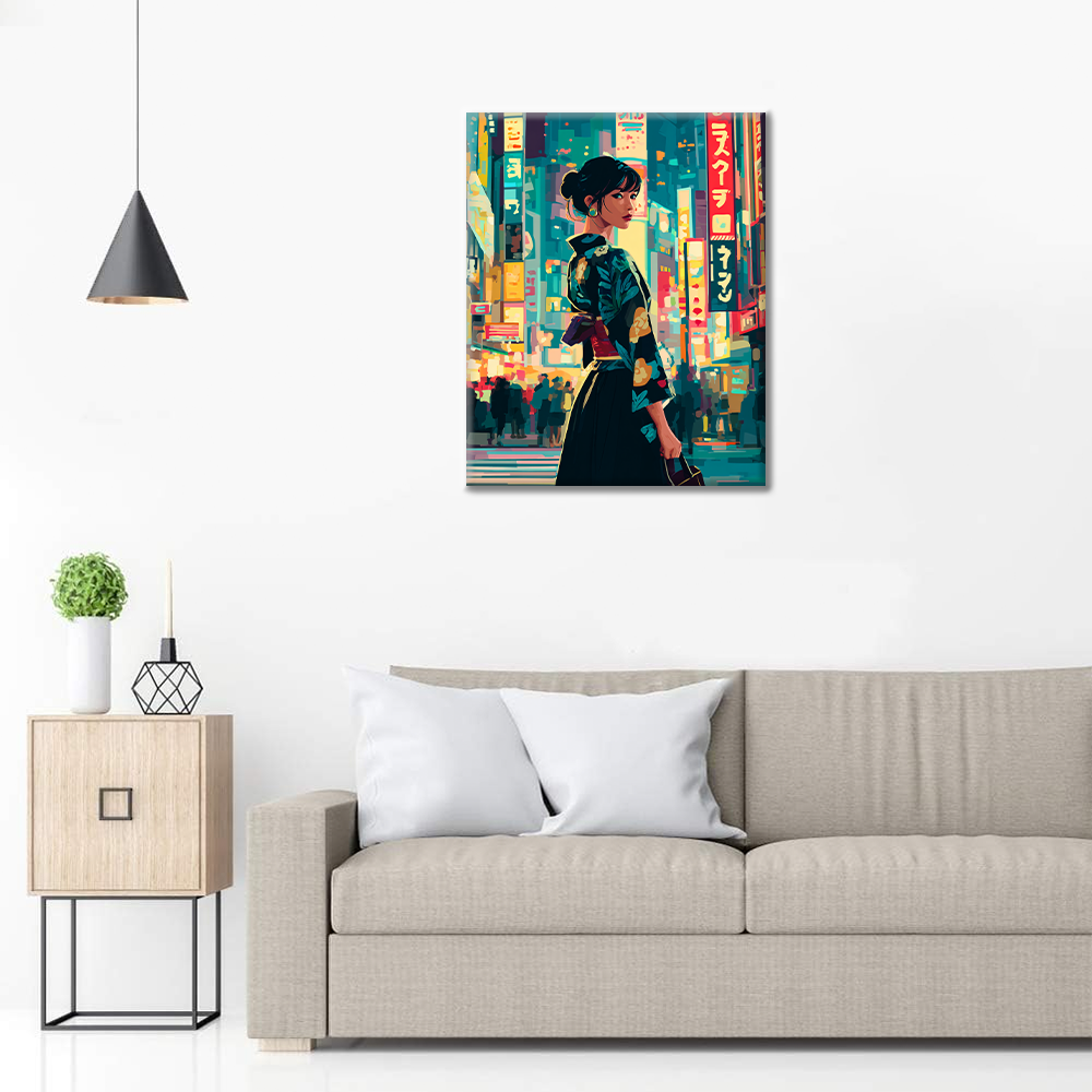 Tokyo Nights - Paint by Numbers