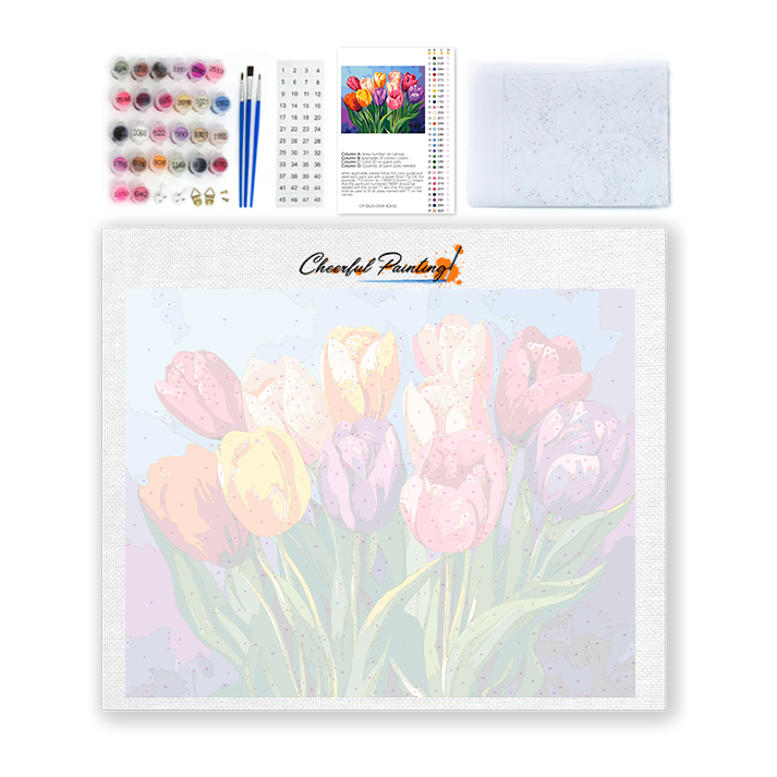 Tulips - Paint by Numbers
