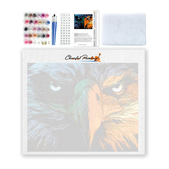 eagle - Paint by Numbers