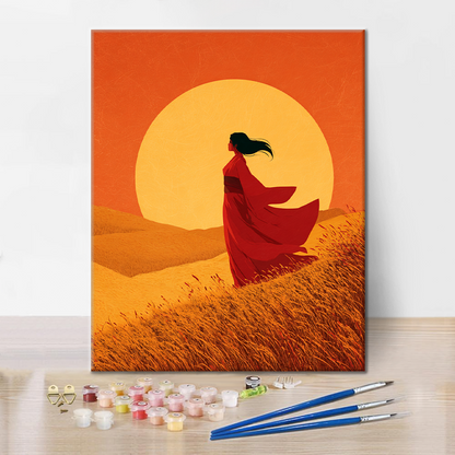 Golden Horizon - Paint by Numbers