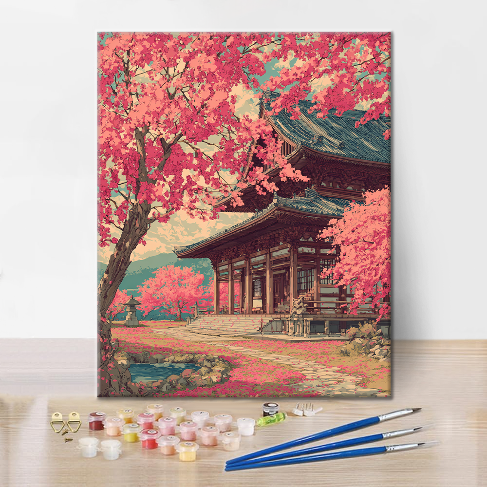 Ise Shrine - Paint by Numbers