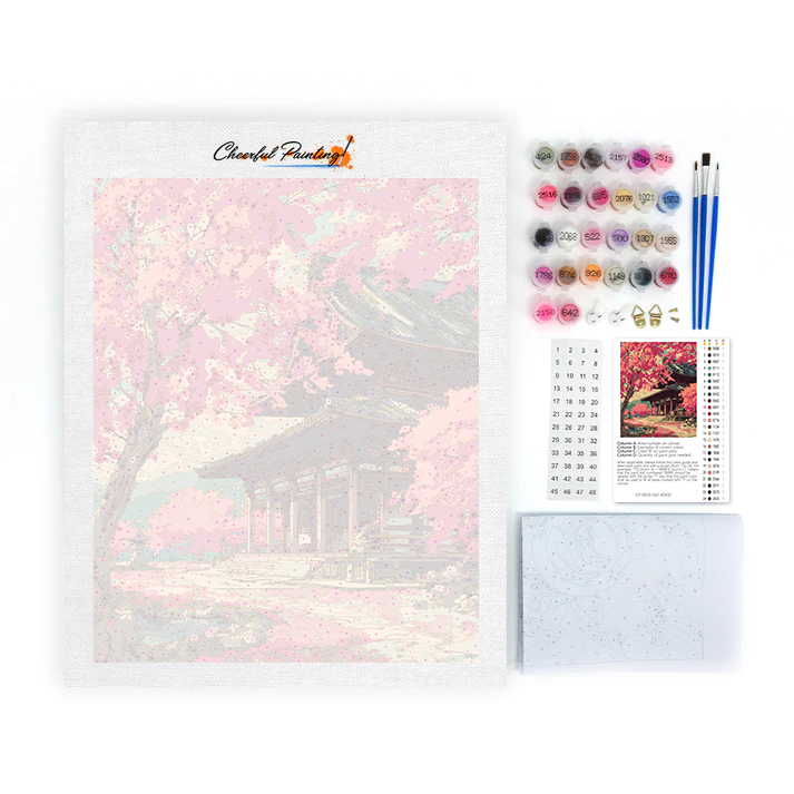 Ise Shrine - Paint by Numbers