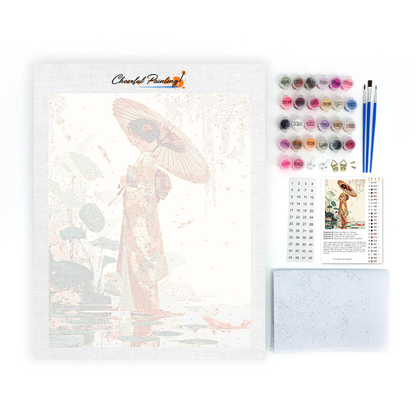 Koi's Invitation - Paint by Numbers
