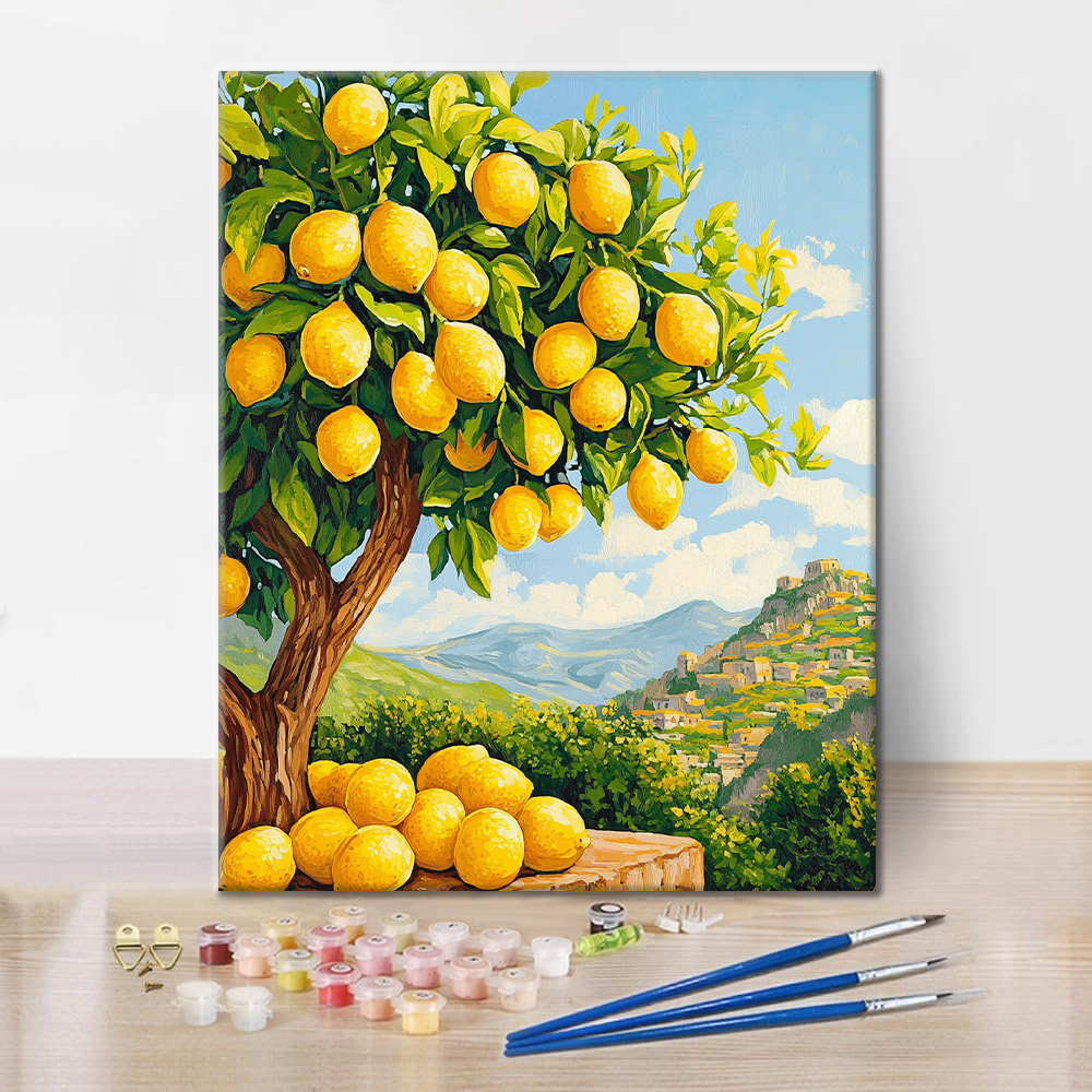 Lemon Tree - Paint by Numbers
