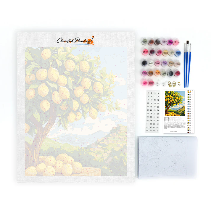 Lemon Tree - Paint by Numbers