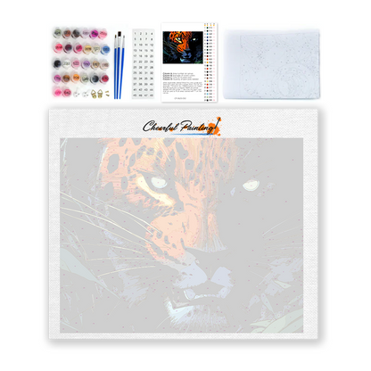 leopard - Paint by Numbers