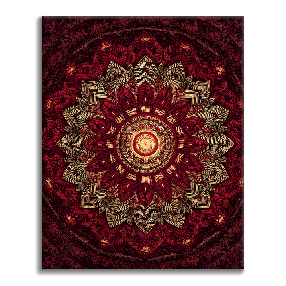 Celestial Mandala - Paint by Numbers