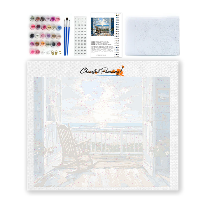 Seaside Rest - Paint by Numbers