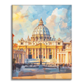 St. Peter's Basilica - Paint by Numbers
